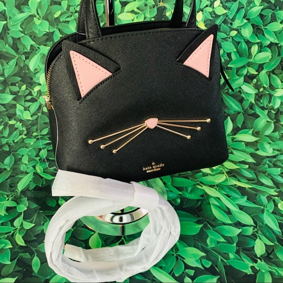 Cat’s meow small Lottie black crossbody Kate spade - Picture 6 of 7